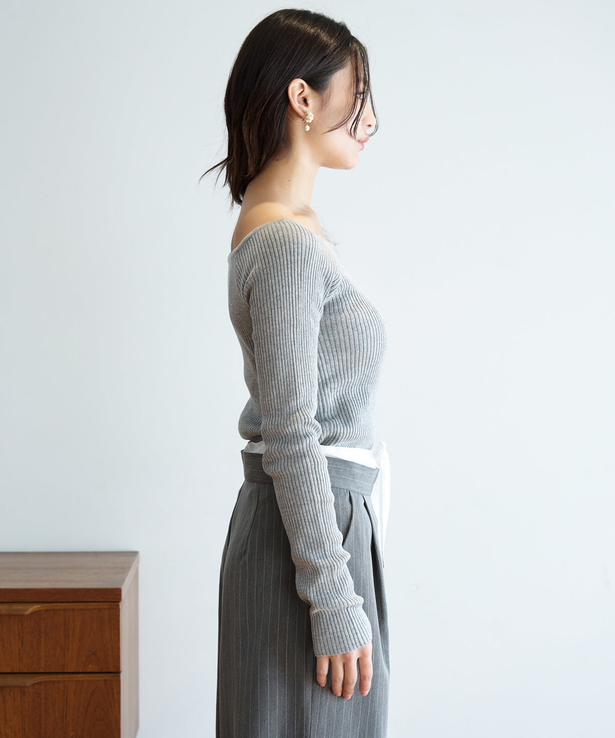 RIB KNIT TOP