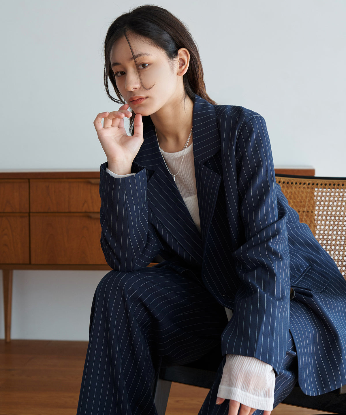 STRIPE JACKET SET UP – My shawty