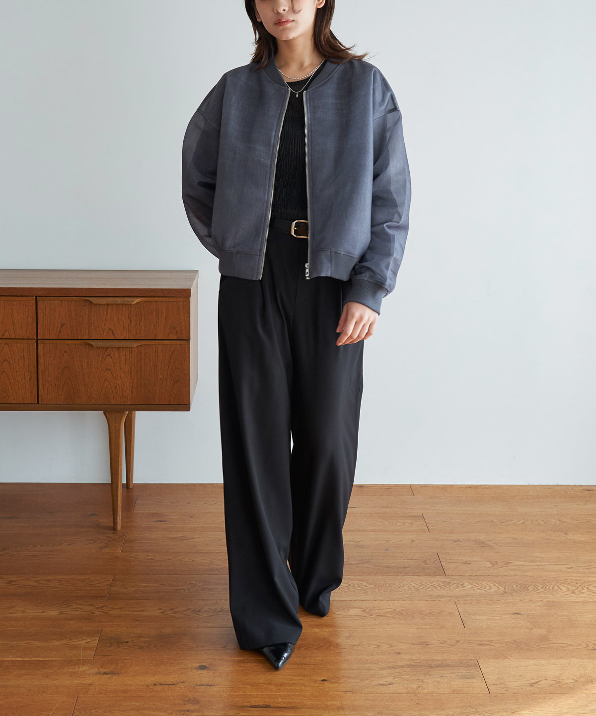 SHEER BLOUSON