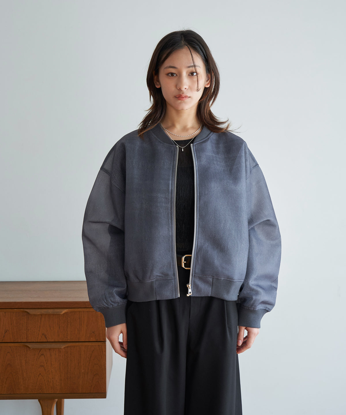 SHEER BLOUSON