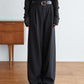 TUCK WIDE STRAIGHT PANTS
