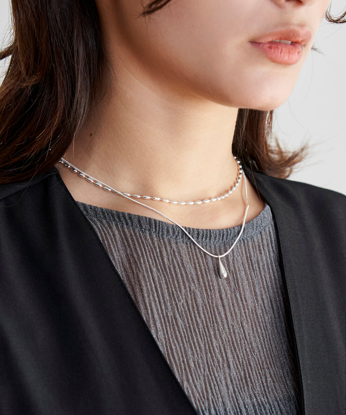 SILVER STRAND NECKLACE