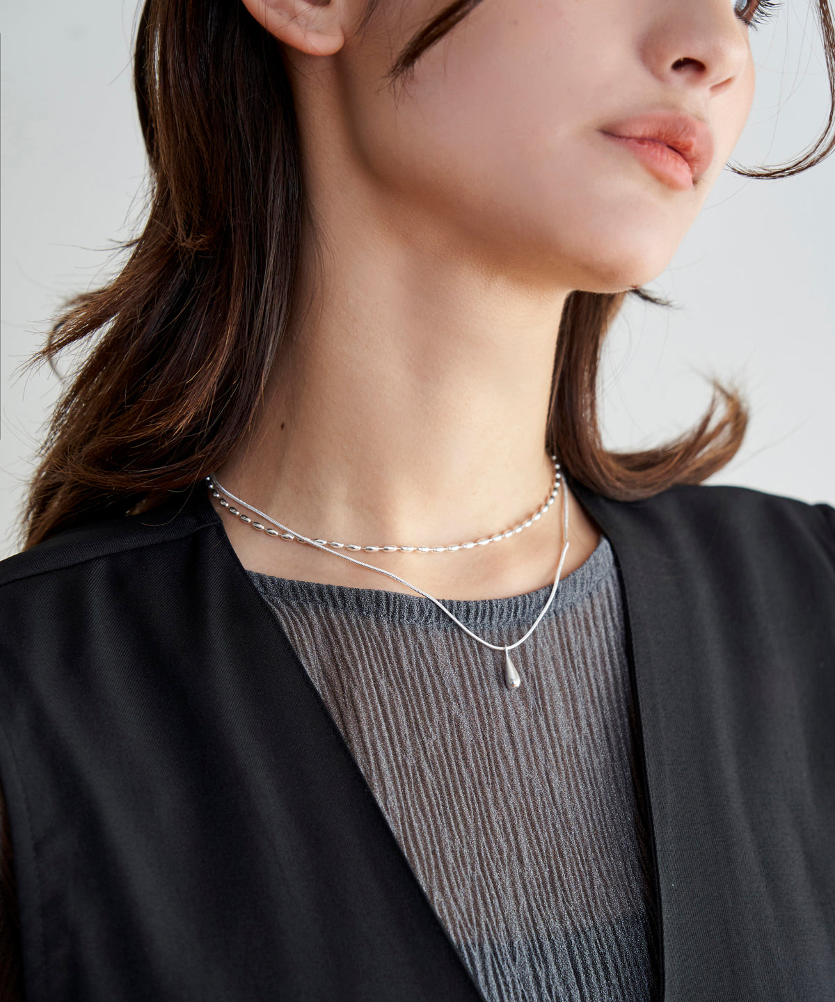 SILVER STRAND NECKLACE