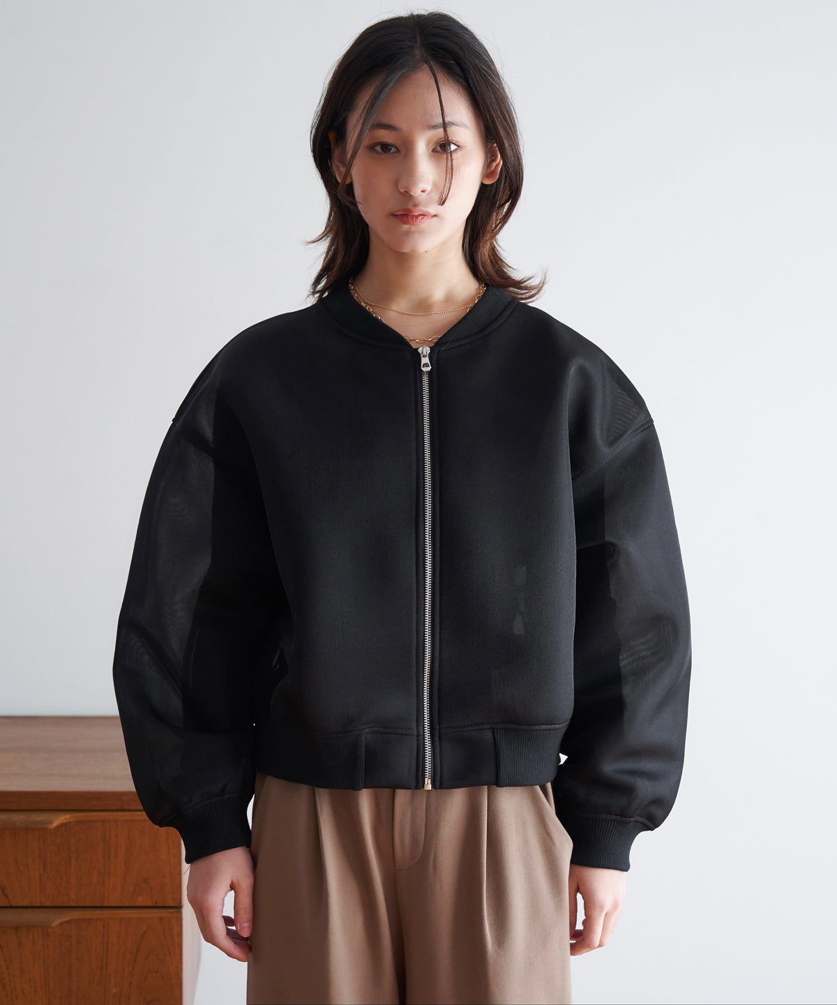 SHEER BLOUSON