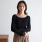 RIB KNIT TOP