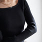 RIB KNIT TOP