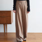 TUCK WIDE STRAIGHT PANTS