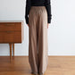 TUCK WIDE STRAIGHT PANTS