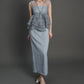 SHEER VOLUME TOP DRESS