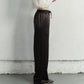 SATIN EASY WIDE PANTS
