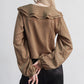 DOT FRILL BLOUSE