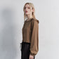 DOT FRILL BLOUSE