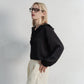 DOT FRILL BLOUSE