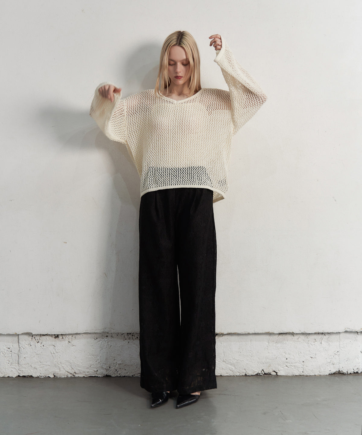 MESH LACE BOTTOM