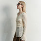 CUT LACE CARDIGAN