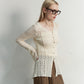 CUT LACE CARDIGAN