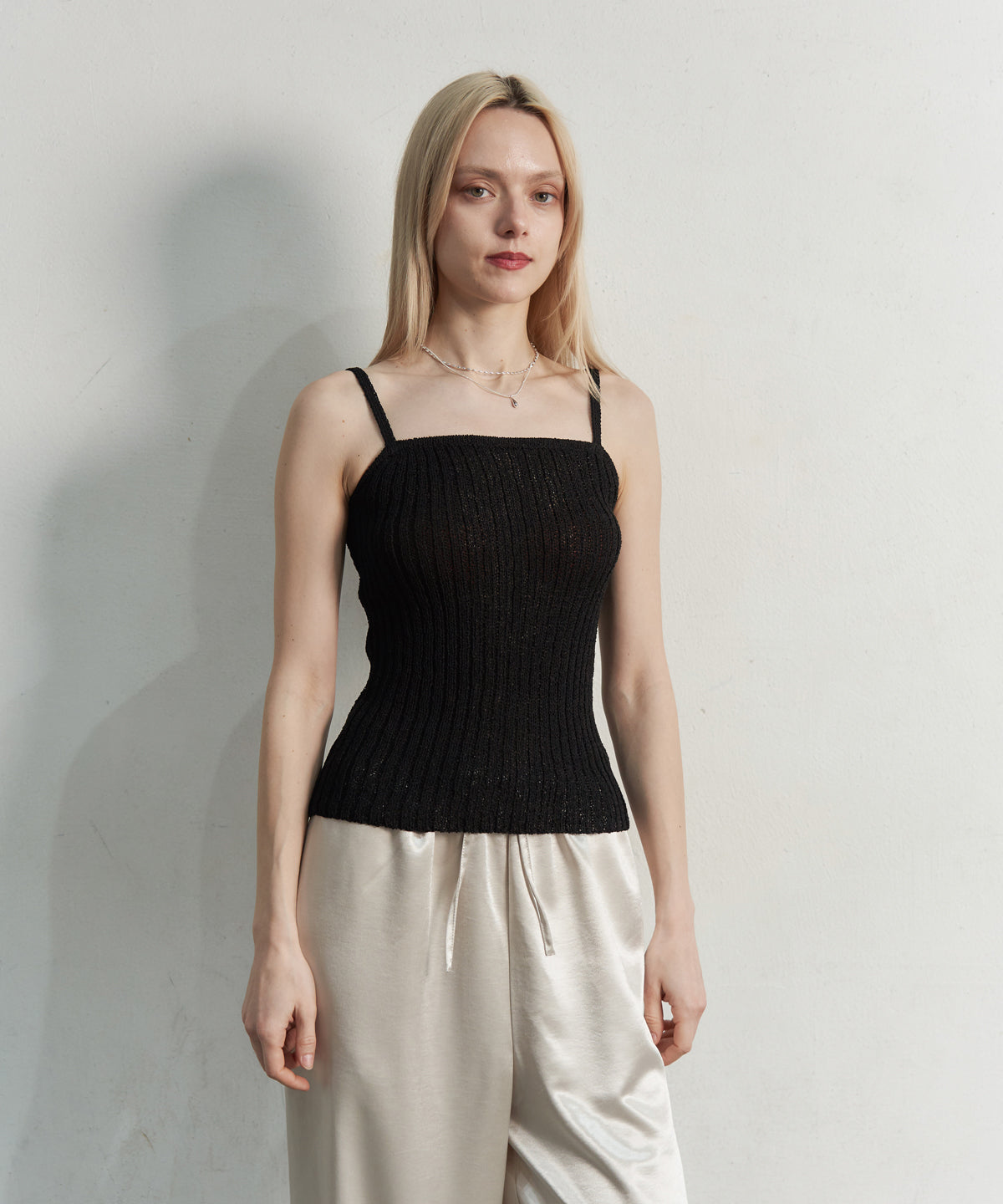 BUSTIER SET MESH TOP