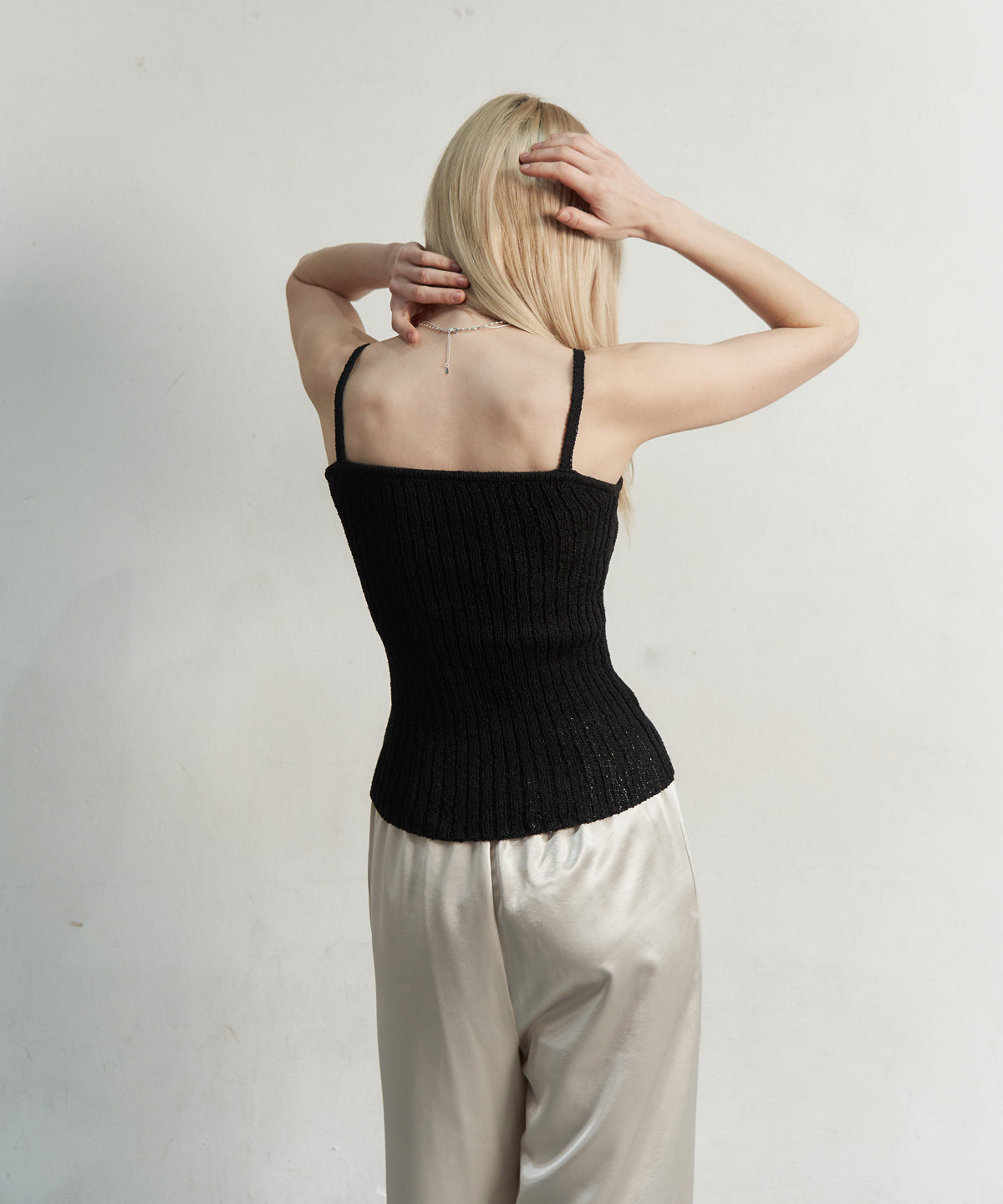 BUSTIER SET MESH TOP