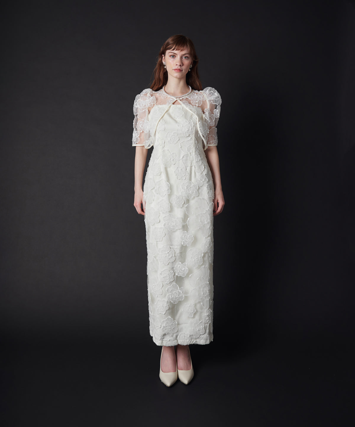 PUFFY FLOWER DRESS