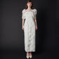 PUFFY FLOWER DRESS
