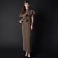 DOT FRILL DRESS