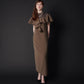 DOT FRILL DRESS