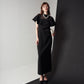 DOT FRILL DRESS