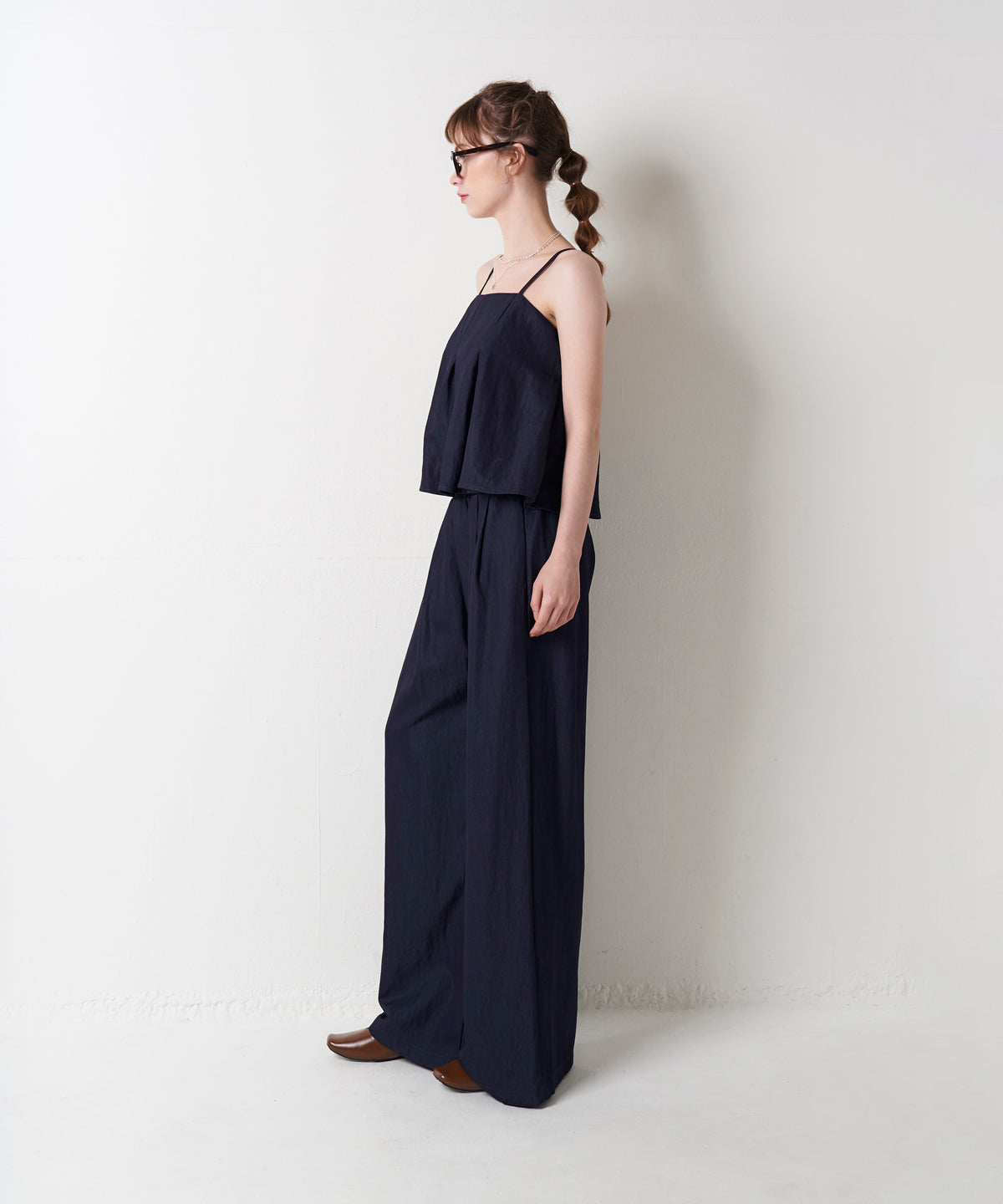 DENIM CAMI SET UP