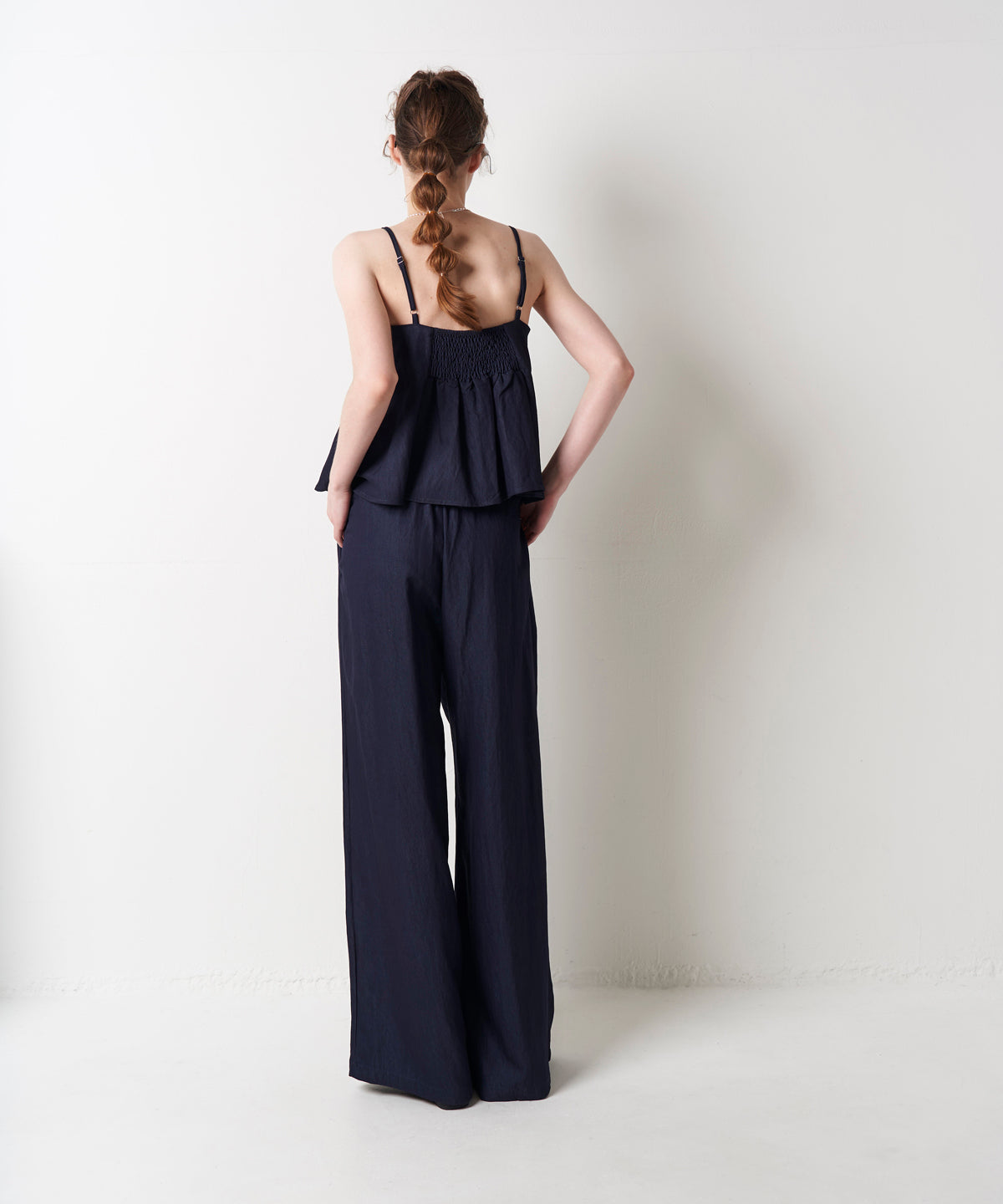 DENIM CAMI SET UP