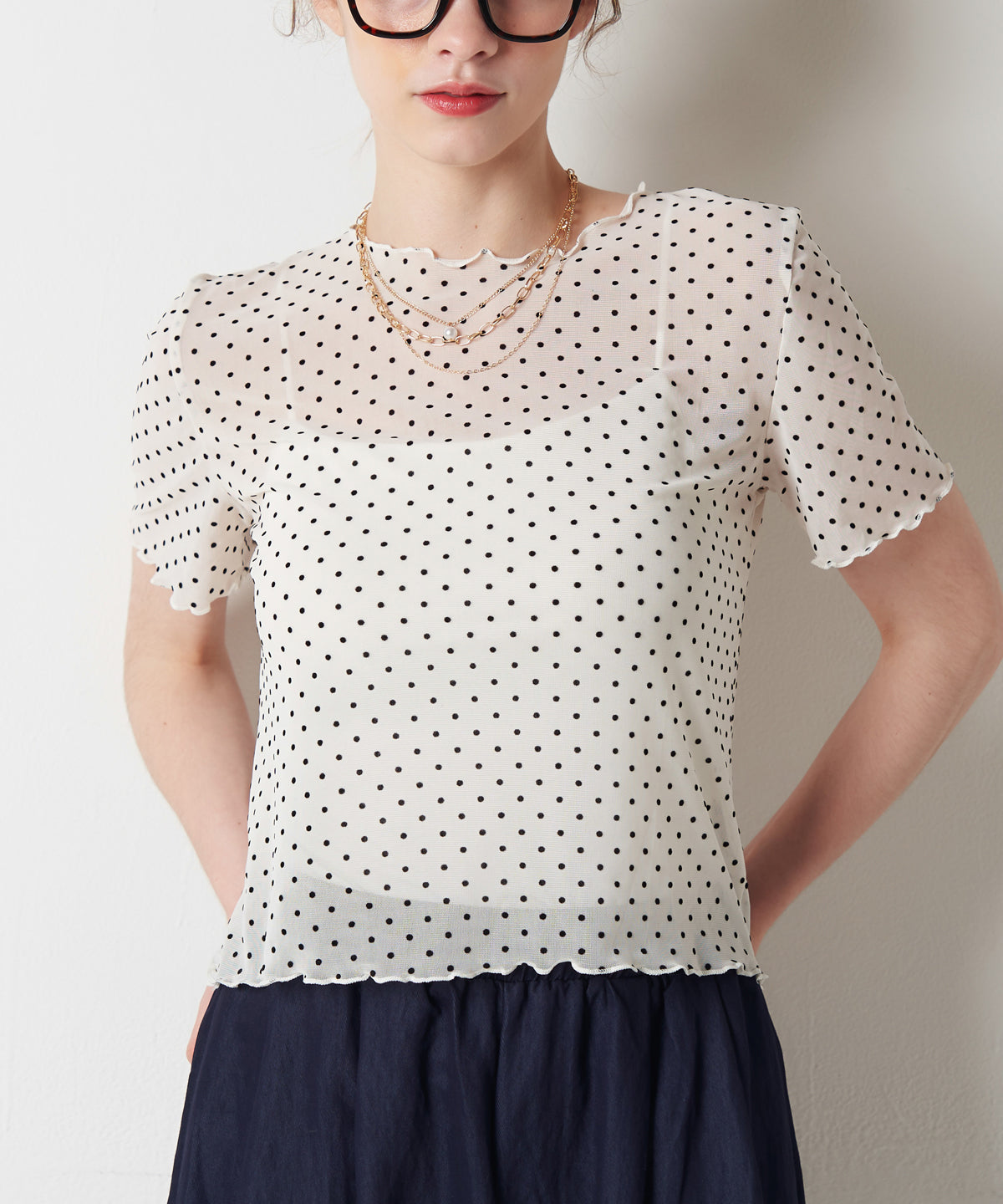 DOT TULE TOP