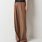 TUCK WIDE STRAIGHT PANTS