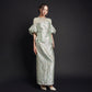 JACQUARD OFF SHOLDER DRESS