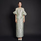 JACQUARD OFF SHOLDER DRESS