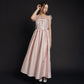 RIBBON MOTIF JACQUARD DRESS