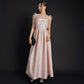 RIBBON MOTIF JACQUARD DRESS