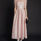 RIBBON MOTIF JACQUARD DRESS
