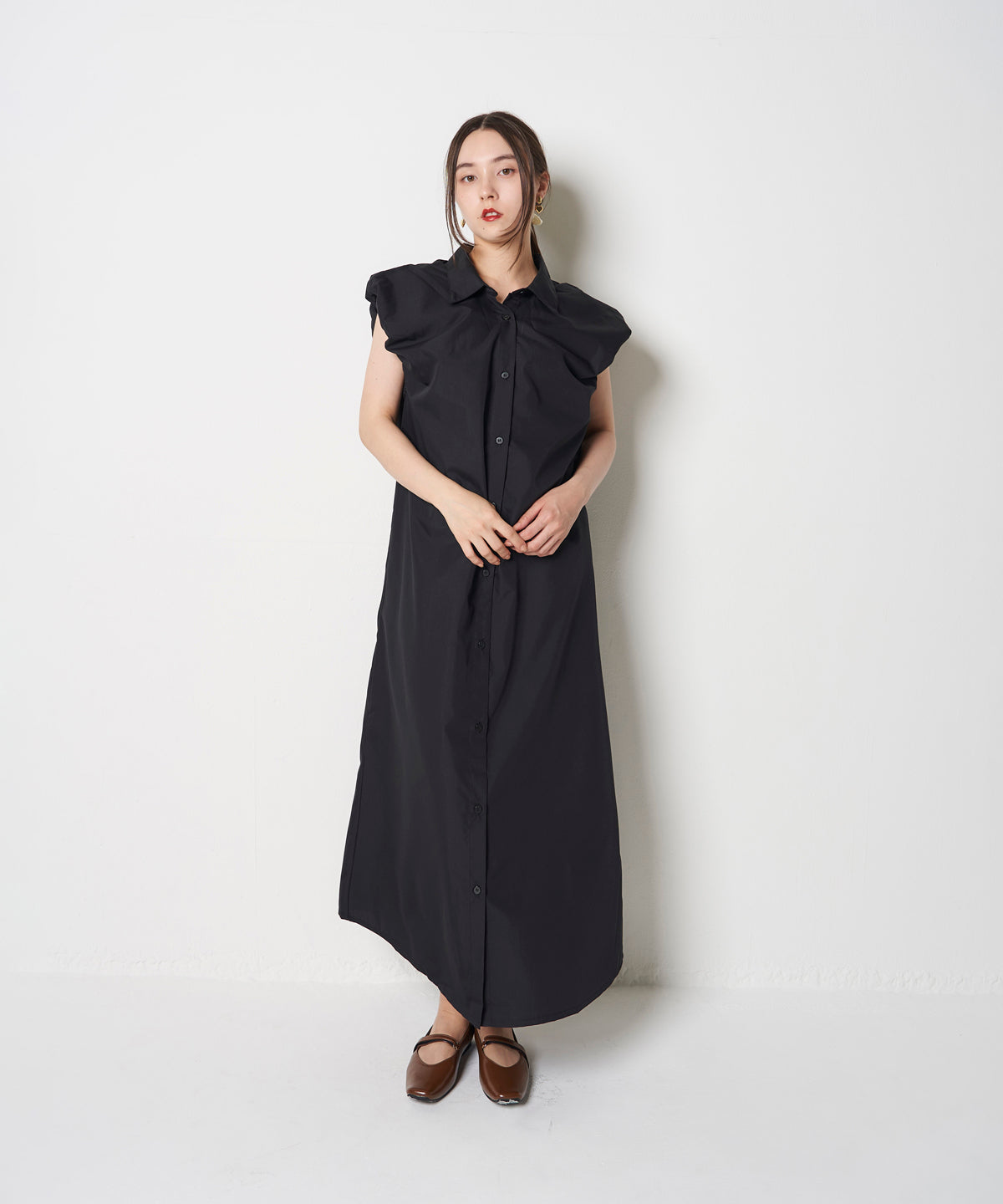 PUFF SHIRT ONEPIECE