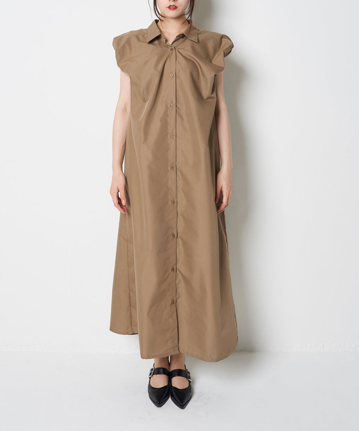 PUFF SHIRT ONEPIECE