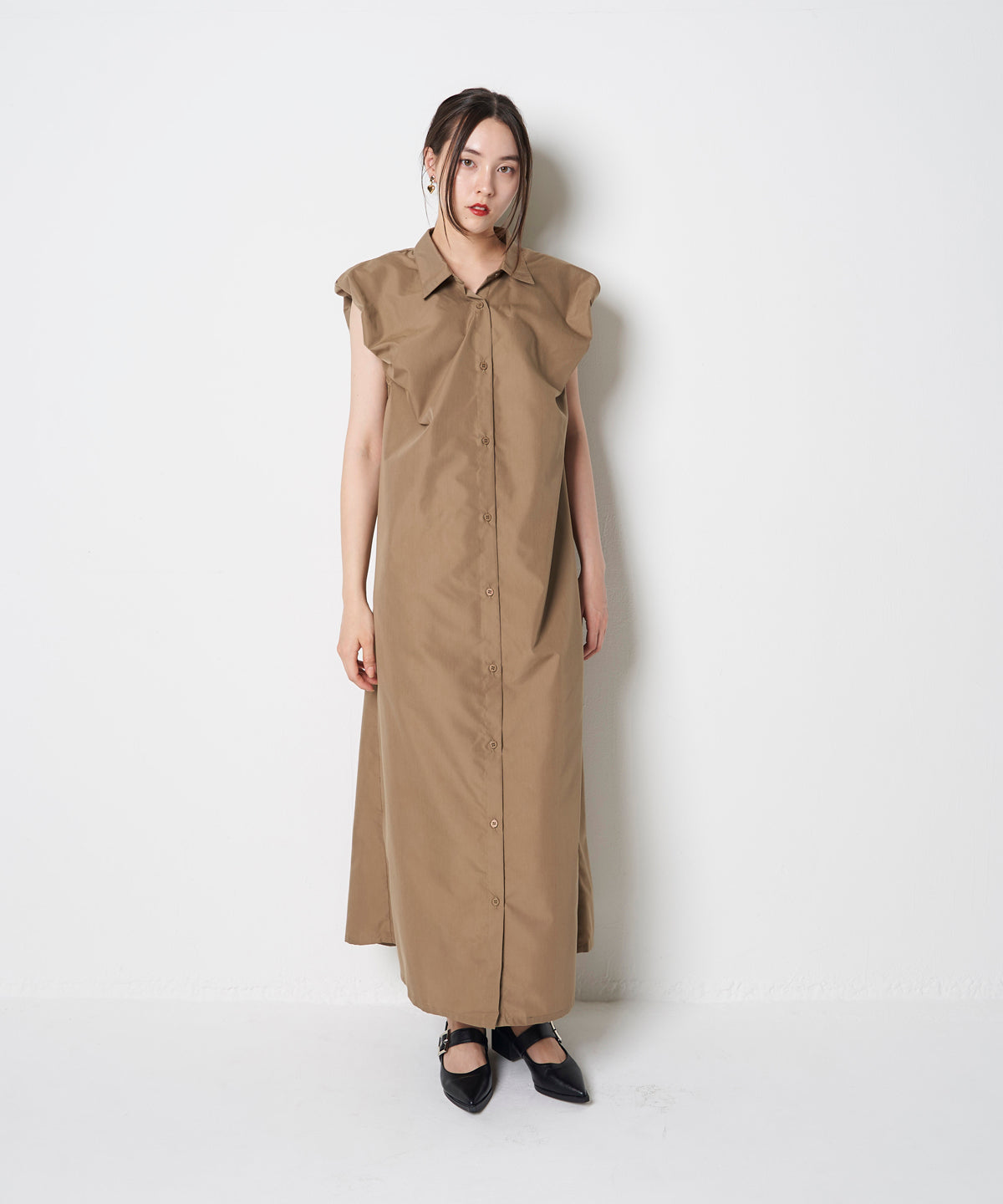PUFF SHIRT ONEPIECE