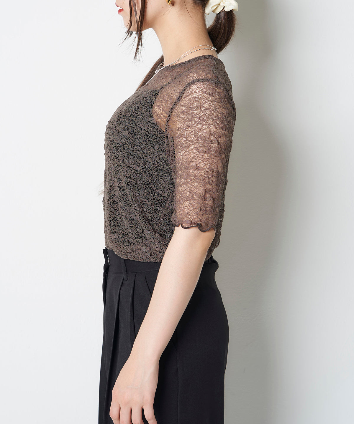 LACE SHORT SLEEVE