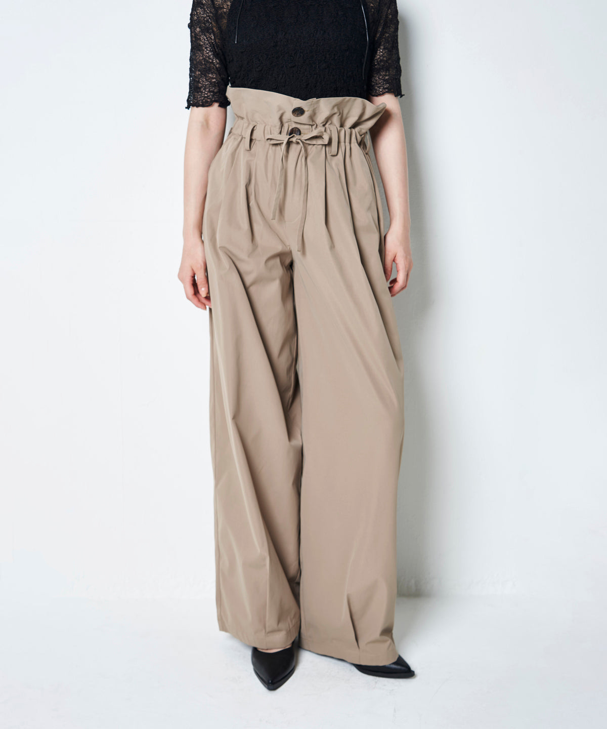 MARSHMALLOW TWILL PANTS