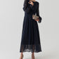 CHIFFON TUCK DRESS