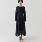 CHIFFON TUCK DRESS
