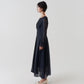 CHIFFON TUCK DRESS