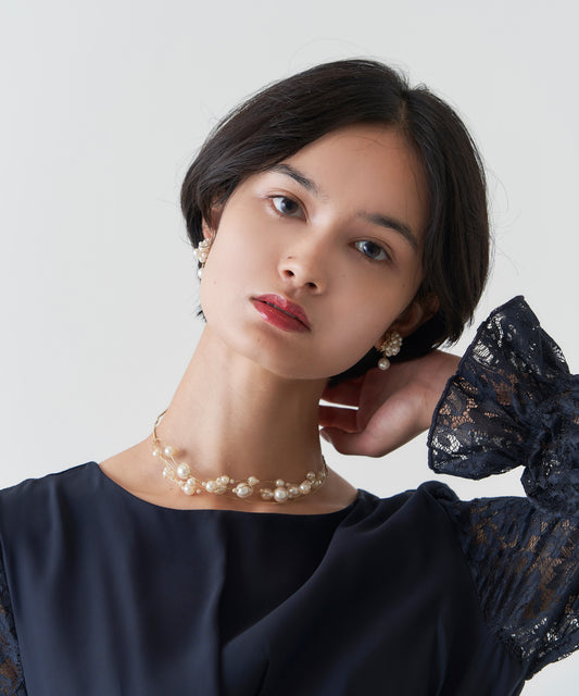 SKIN PEARL CHOKER