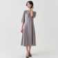 MATTE SATIN FLARE ONEPIECE