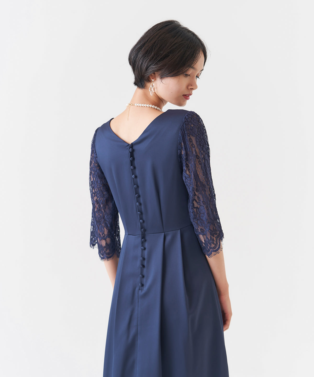 MATTE SATIN FLARE ONEPIECE