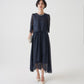 CHIFFON LACE LONG DRESS