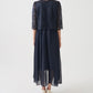 CHIFFON LACE LONG DRESS