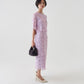 CUT LACE FLOWER DRESS